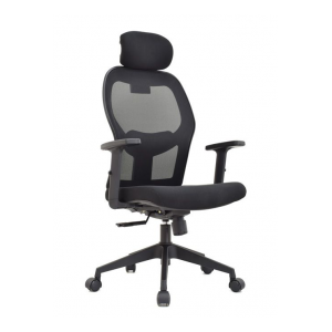 Silla giratoria gerencial espaldar malla