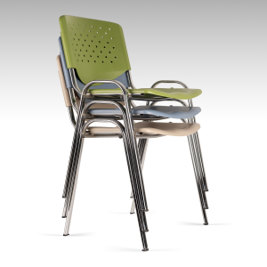 Silla interlocutora económica estructura en tubo de acero cafeteria restaurante