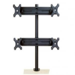 SOPORTE PARA LCD BRAZO CUADRUPLE NEGRO PREMIUM MONITOR DE BRAZO MULTIPLE
