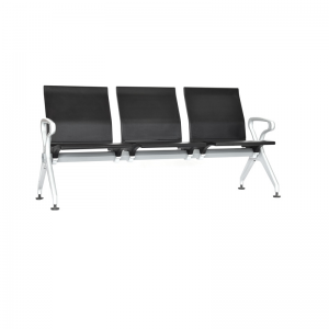 Tandem dos, tres y más puestos Espaldar y asiento con estructura en acero con recubrimiento en PU