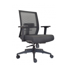 Silla giratoria gerencial espaldar malla